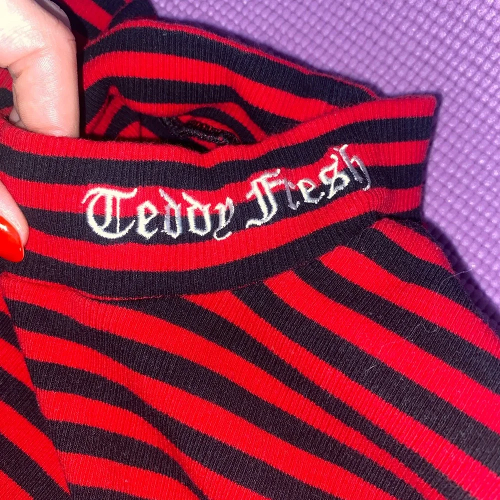 Teddy Fresh Multicolor Striped Turtleneck Top - Picture 2 of 4